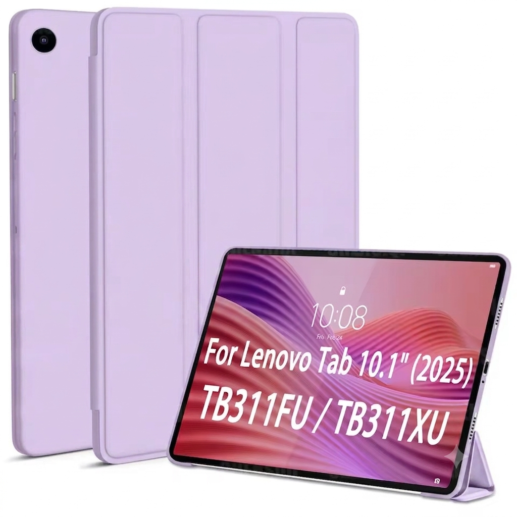 For Lenovo Tab 10.1 inch TB311FU TB311XU 2025 Smart Folio Leather Rotate Stand Case Cover