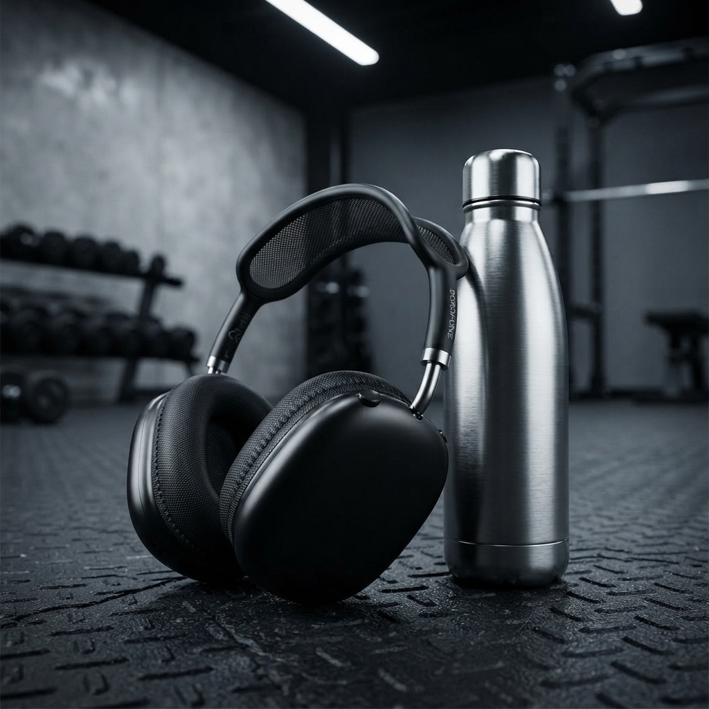 Borofone BO36 Tone Wireless Over-Ear Bluetooth Headphones |30H Battery & Hi-Fi Audio - Black