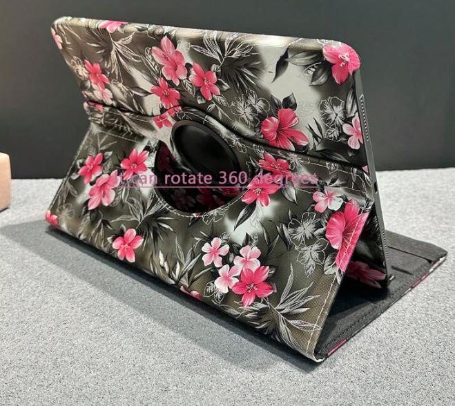 360 Degree Rotating Stand Flip Leather Case Cover for All Samsung Galaxy TAB Models