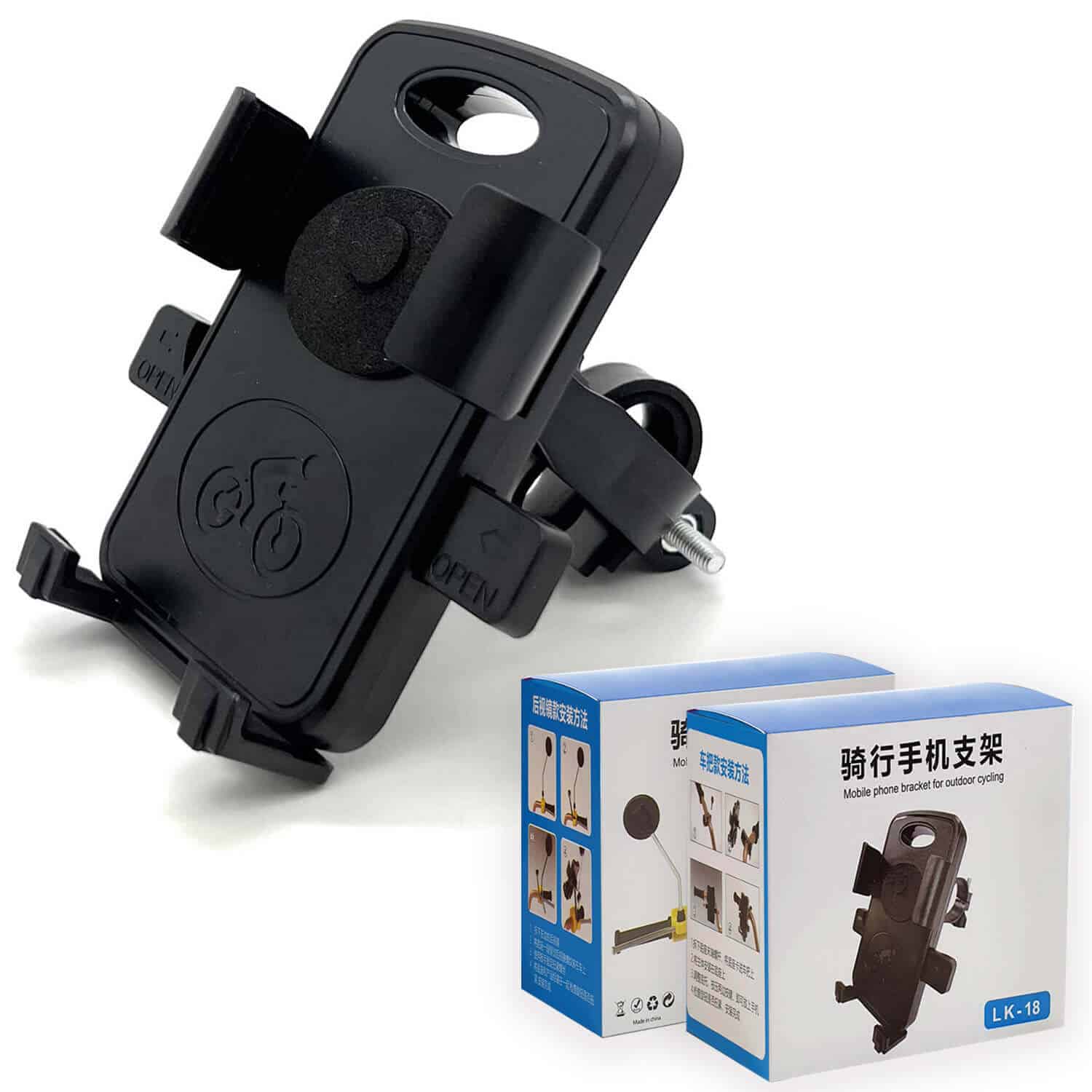 Universal Adjustable Smartphone Bicycle Mount Mobile Bike Phone Holder Mount Holder for iPhone Samsung Nokia Google Oppo Motorola