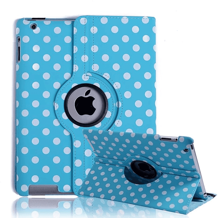 360 Degree Rotating Stand Flip Leather Case Cover for All Apple iPad Models