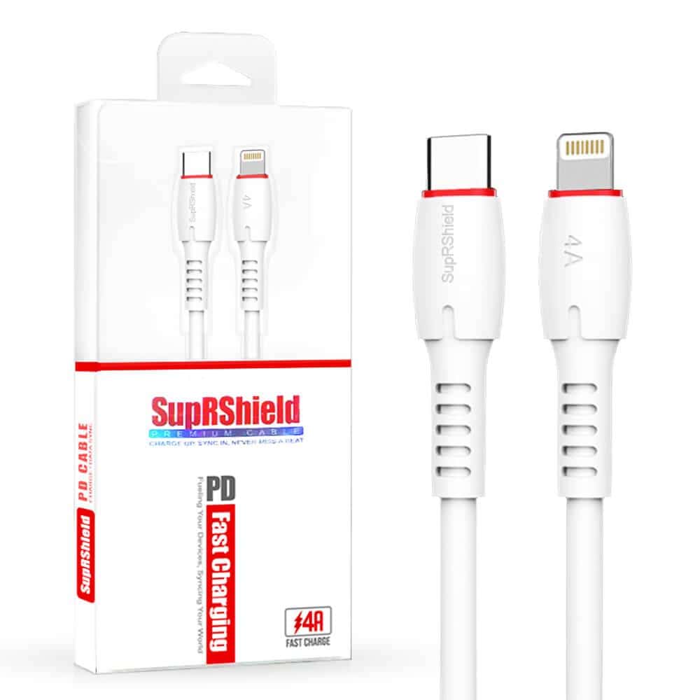 1X 10X 20X SupRShield PD 60W 4A USB Type C to Lightning Super Fast Charging Cable For Apple iPhone /iPad /AirPods Pro/iPod