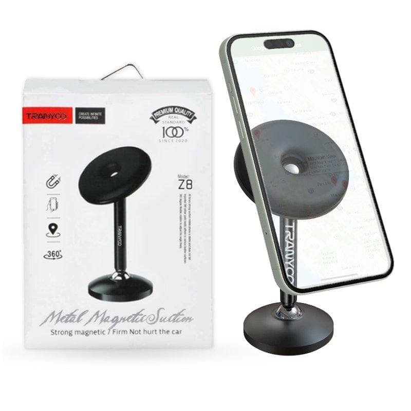 Tranyoo T-Z8 360 Degree Rotating Strong Magnetic Suction Car Dashboard/Desktop Mobile Phone Holder For iPhone/Samsung/Google/Oppo/Nokia/Xiaomi/TCL/Vivo