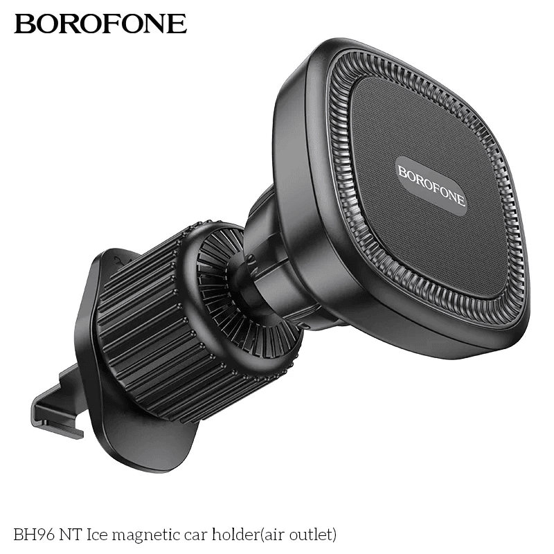 BOROFONE BH96 NT 360 Degree Rotating Air Outlet Magnetic Air Vent Car Mobile Phone Holder for 4.5-7 inch iPhone Samsung Google Nokia Oppo Motorola