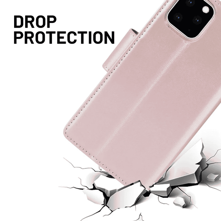 Genuine Hanman 2 in 1 Detachable Magnetic Flip Leather Wallet Cover Case For Apple iPhone 16 Series