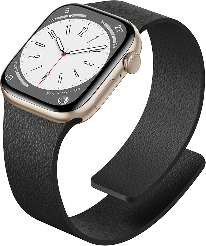 [ NEW ITEM ] Silicon Magnetic Wristband For Apple Watch Series 11 /10 /9 /8 /7 /SE /6 /5 /4 /3 /2 /1 Ultra 3 /2 Strap Replacement Wrist Band 38mm 40mm 41mm 42mm 44mm 45mm 46mm 49mm