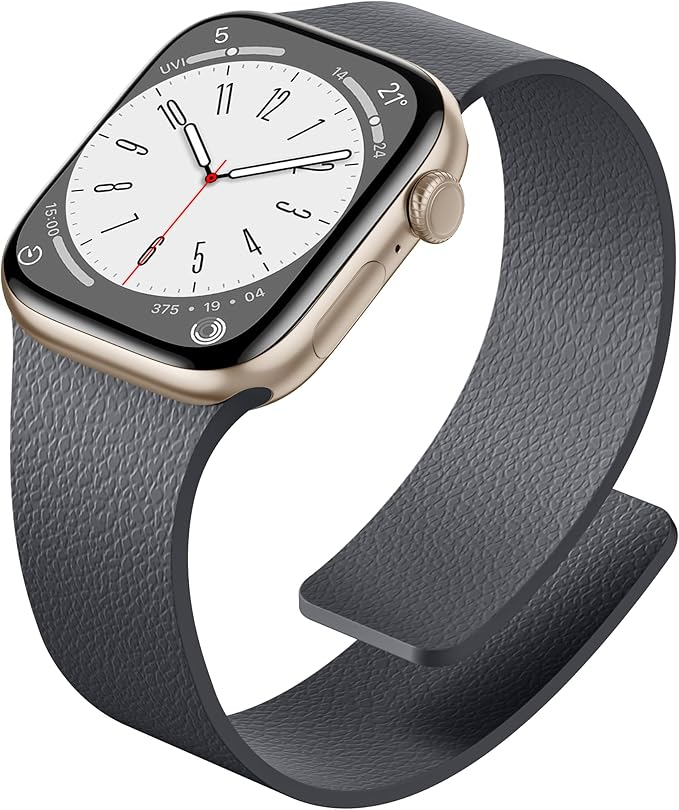 [ NEW ITEM ] Silicon Magnetic Wristband For Apple Watch Series 11 /10 /9 /8 /7 /SE /6 /5 /4 /3 /2 /1 Ultra 3 /2 Strap Replacement Wrist Band 38mm 40mm 41mm 42mm 44mm 45mm 46mm 49mm