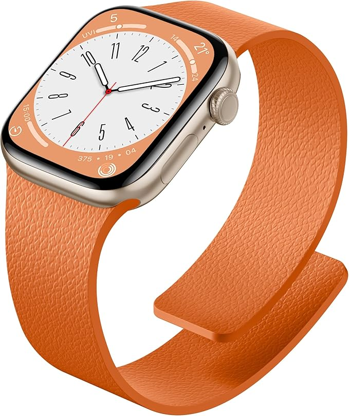 [ NEW ITEM ] Silicon Magnetic Wristband For Apple Watch Series 11 /10 /9 /8 /7 /SE /6 /5 /4 /3 /2 /1 Ultra 3 /2 Strap Replacement Wrist Band 38mm 40mm 41mm 42mm 44mm 45mm 46mm 49mm