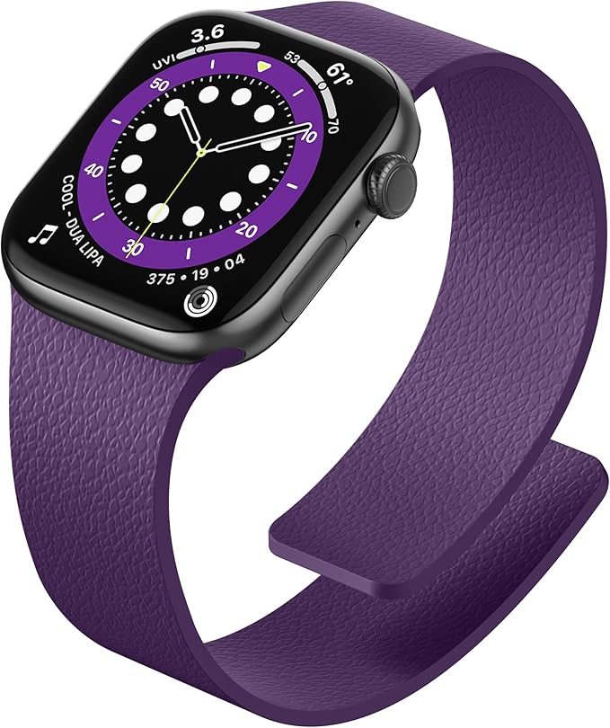 [ NEW ITEM ] Silicon Magnetic Wristband For Apple Watch Series 11 /10 /9 /8 /7 /SE /6 /5 /4 /3 /2 /1 Ultra 3 /2 Strap Replacement Wrist Band 38mm 40mm 41mm 42mm 44mm 45mm 46mm 49mm