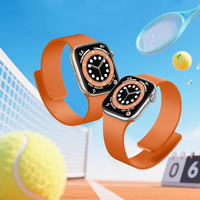 [ NEW ITEM ] Silicon Magnetic Wristband For Apple Watch Series 11 /10 /9 /8 /7 /SE /6 /5 /4 /3 /2 /1 Ultra 3 /2 Strap Replacement Wrist Band 38mm 40mm 41mm 42mm 44mm 45mm 46mm 49mm