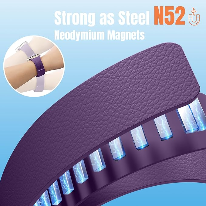 [ NEW ITEM ] Silicon Magnetic Wristband For Apple Watch Series 11 /10 /9 /8 /7 /SE /6 /5 /4 /3 /2 /1 Ultra 3 /2 Strap Replacement Wrist Band 38mm 40mm 41mm 42mm 44mm 45mm 46mm 49mm