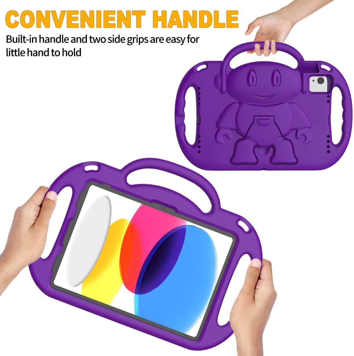 For Apple iPad Series Eva Cartoon Soft Tablet Case, Kids Protective Shockproof Case Cover For Children