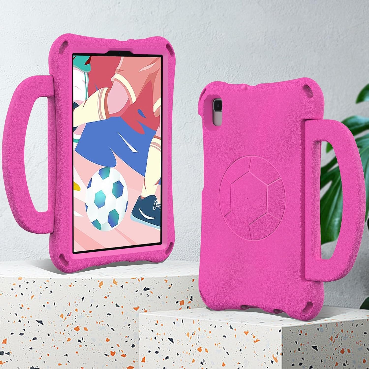 For Apple iPad Series EVA Football Soft Tablet Case, Kids Protective Shockproof Case Cover For Childrens