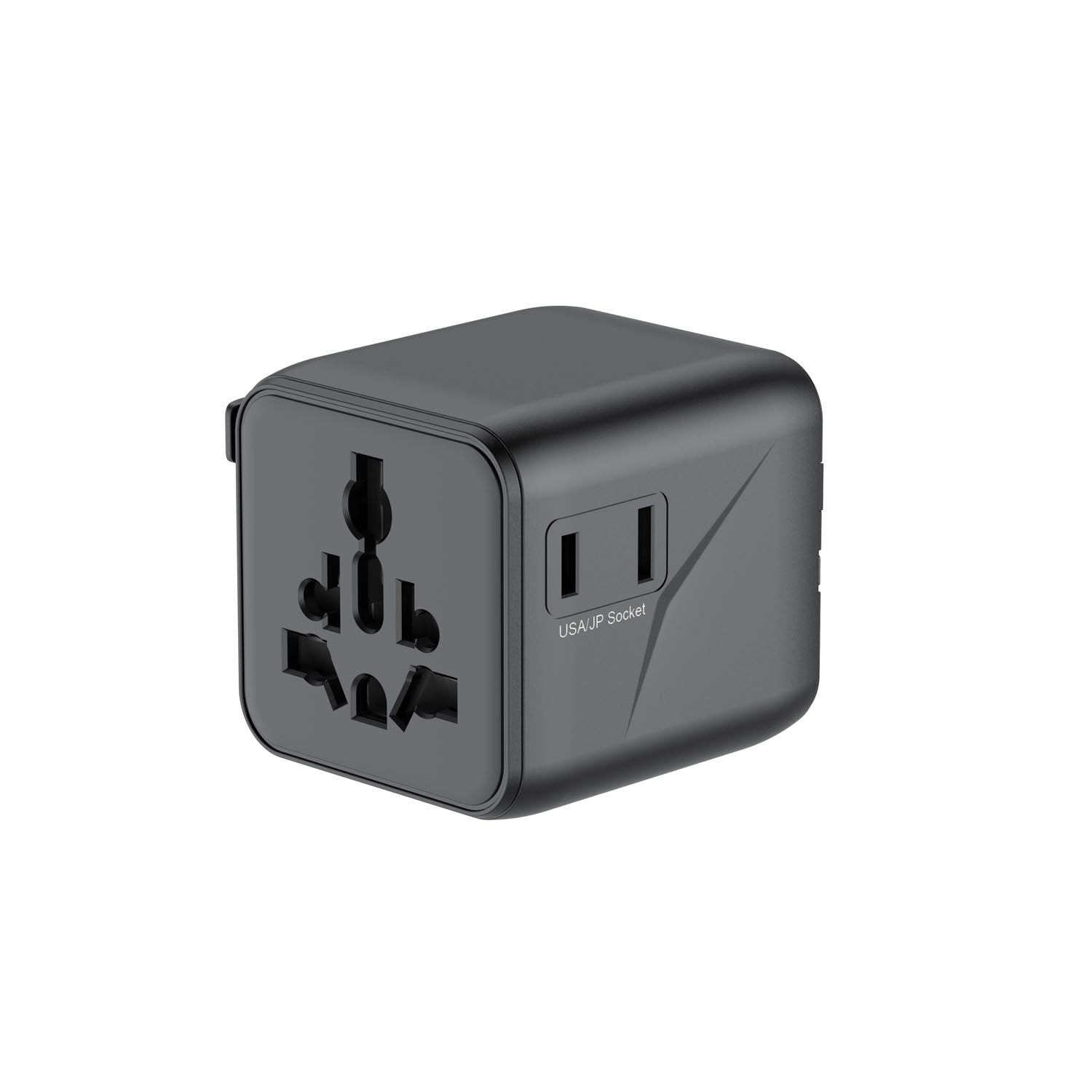 Budi AC362B UK, EU, US/JP, and AU Global Travel Adapter 2500W Universal Socket Converter for 200+ Countries