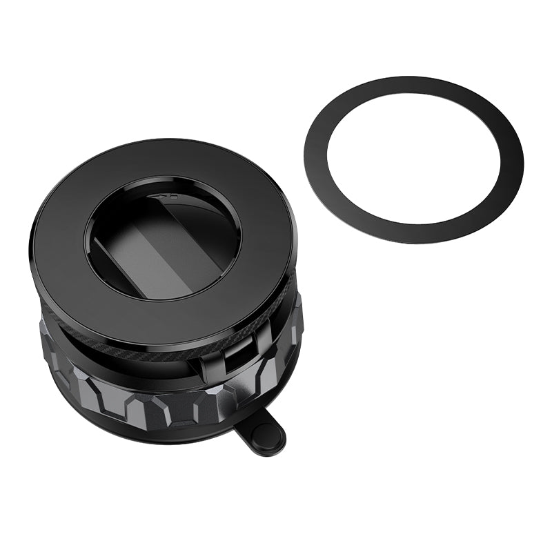 Borofone BH140 Strong Magnetic Car Phone Holder Vacuum Suction Car Mount Mobile Phone Holder 360° Rotating Dashboard Windshield Stand