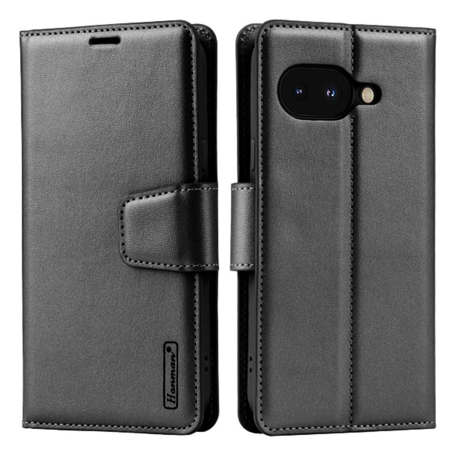 Hanman Wallet Leather Flip Case Cover For Google Pixel