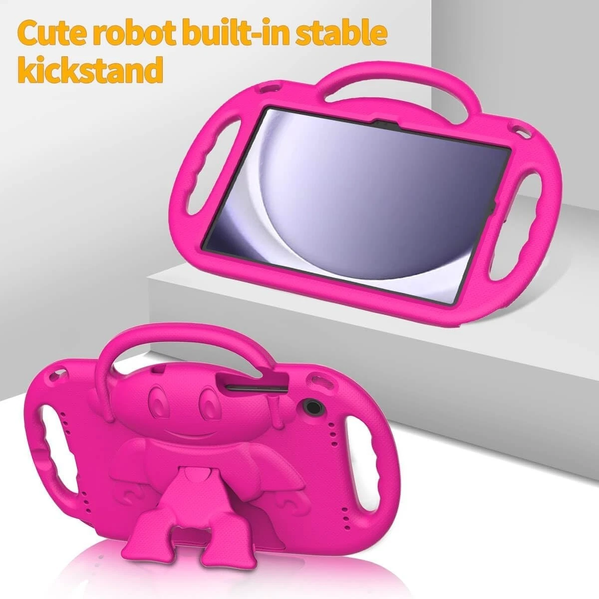For Samsung Galaxy TAB EVA Cartoon CaseShockproof Heavy Duty Kickstand Case Cover