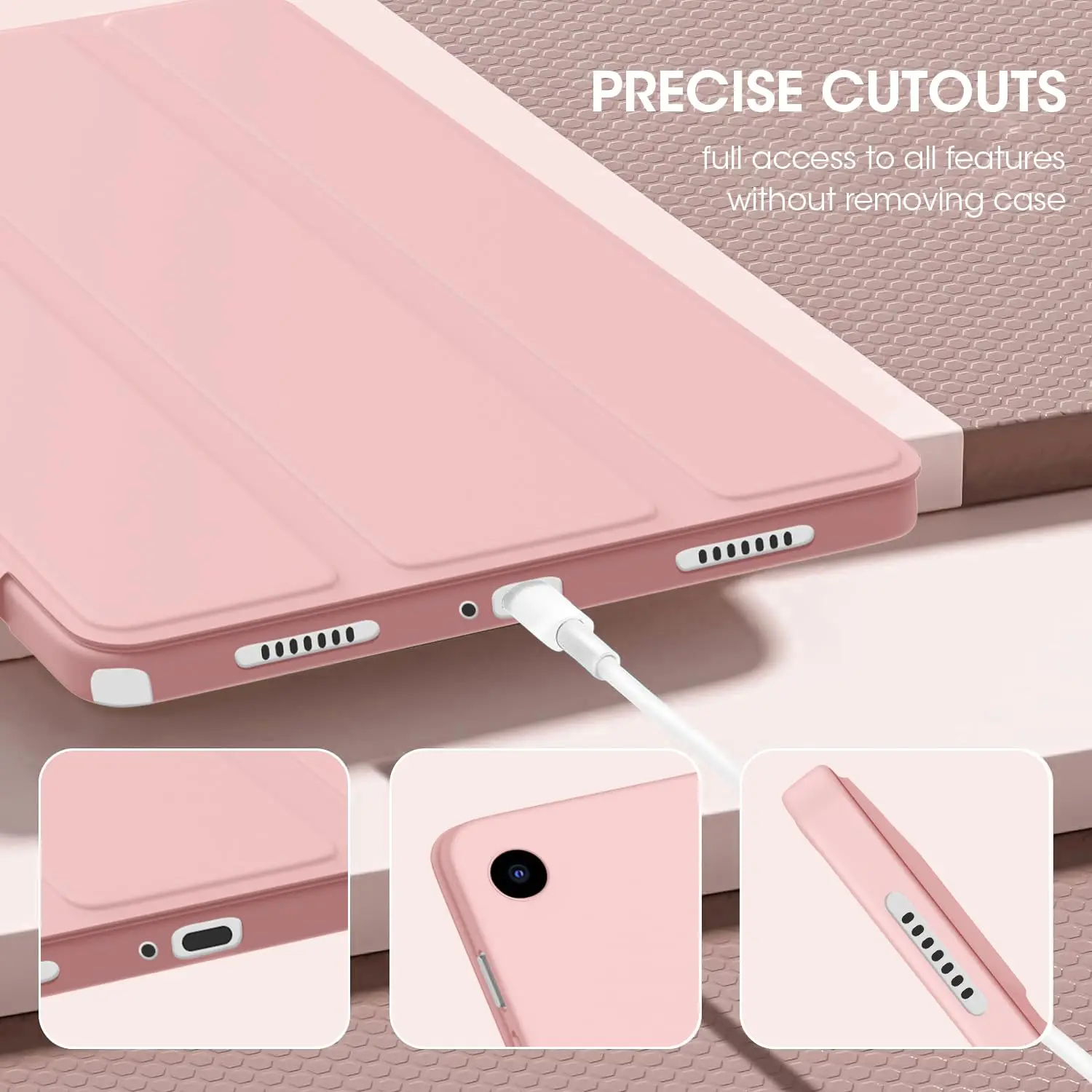 For Lenovo Tab 10.1 inch TB311FU TB311XU 2025 Smart Folio Leather Rotate Stand Case Cover
