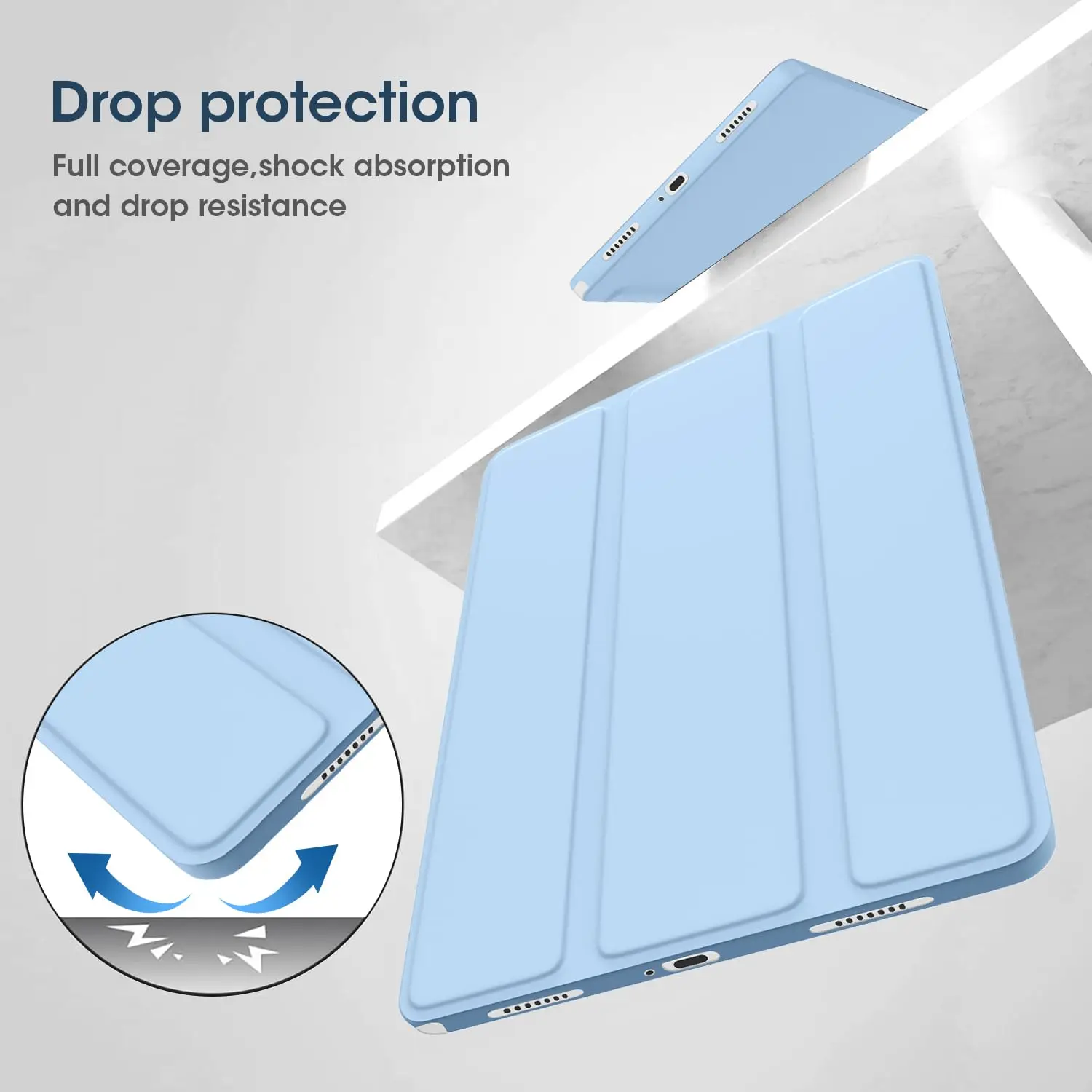 For Lenovo Tab 10.1 inch TB311FU TB311XU 2025 Smart Folio Leather Rotate Stand Case Cover