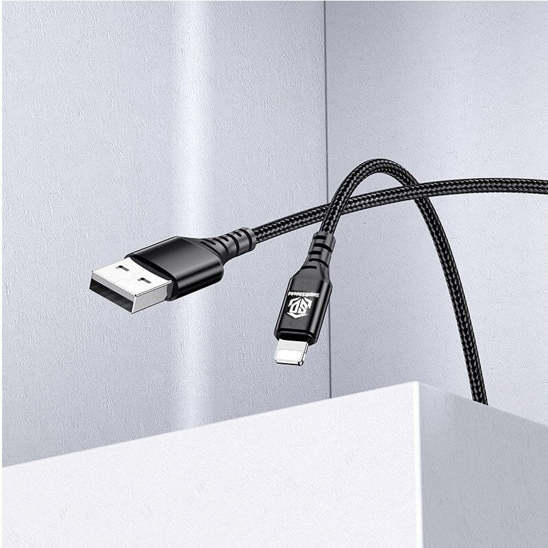 SupRShield (SP54L) 1M Braided USB Lightning Nylon Cable Cord Charger For Apple