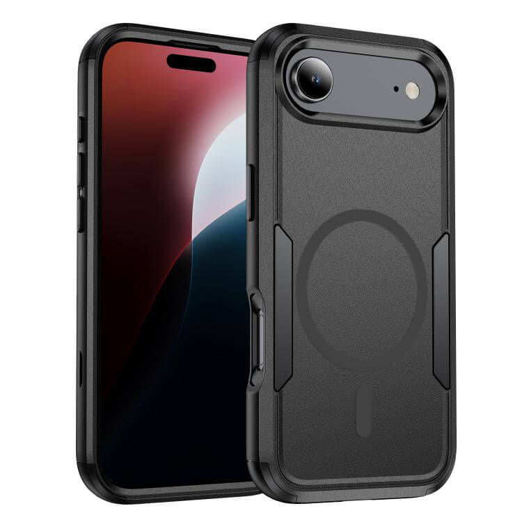 For iPhone 17/17Air/17Pro/15/15 Pro/15 Pro Max /15/17 Plus MagSafe Compatible 3in1 Case Hybrid Armor Heavy Duty Shockproof Cover