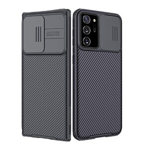 Samsung Galaxy Note 20 Ultra Case, Nillkin CamShield Series Slim Stylish Protective Case With Slide Camera Cover - Black */*