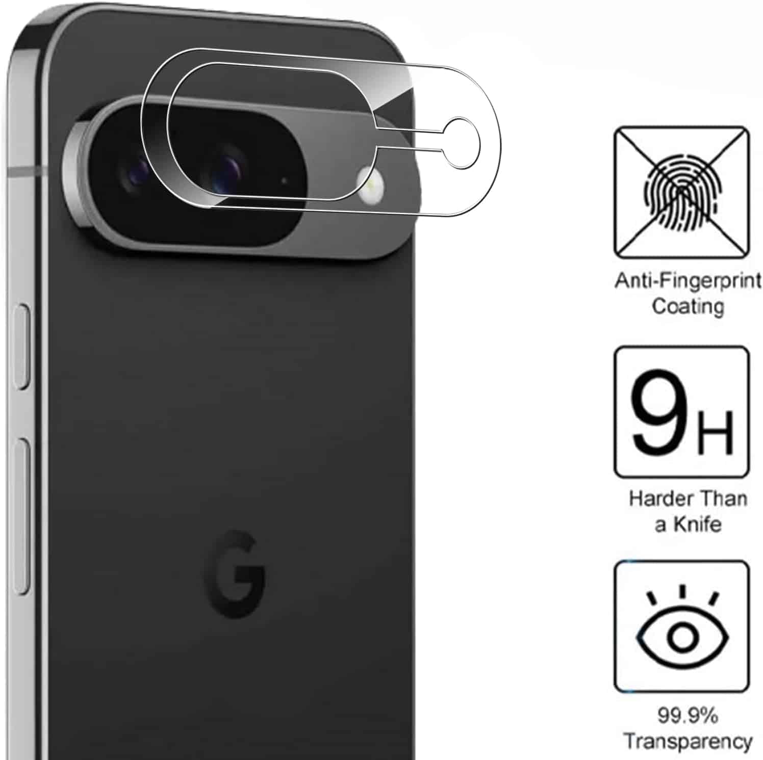 Google Pixel Camera Lens Tempered Glass Screen Protector Film – OZ ...