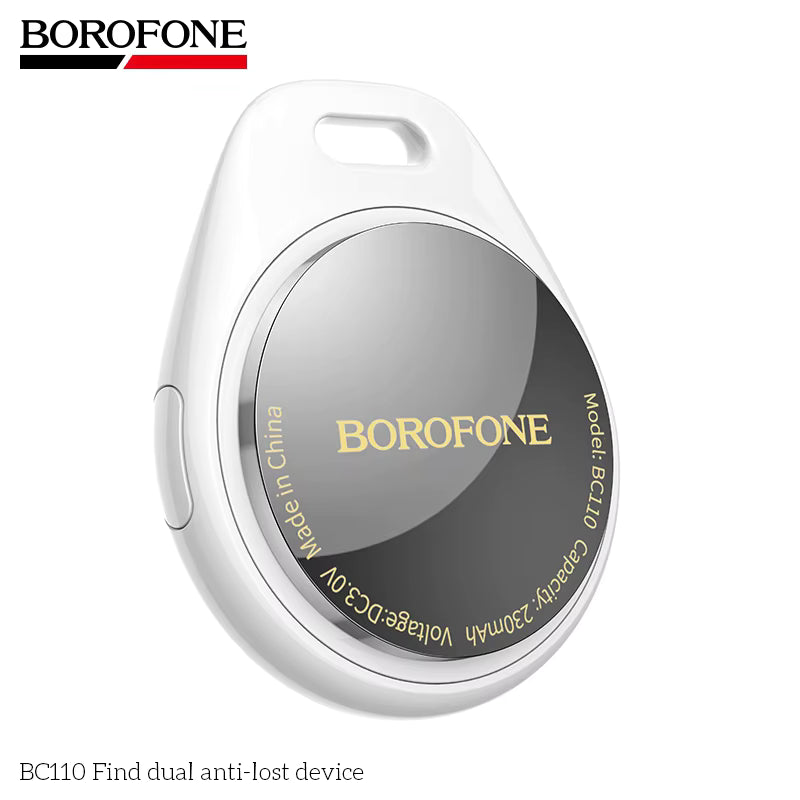 Borofone BC110 Smart GPS Tracker Smart Finder Tag | Works with iOS & Android Devices