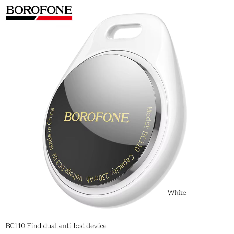 Borofone BC110 Smart GPS Tracker Smart Finder Tag | Works with iOS & Android Devices