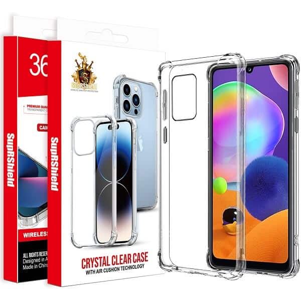 For Samsung Galaxy Clear Case Shockproof Heavy Duty Gel Air Cushion Cover