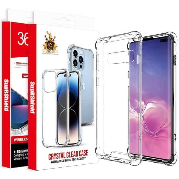 For Samsung Galaxy S Series Clear Case Shockproof Tough Gel Clear Transparent Air Cushion Cover