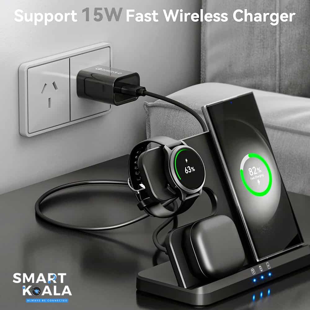 [2 Pack] Smart Koala 18W QC3.0 SAA Certified USB A Fast Charging Wall AU Plug Charger Adapter
