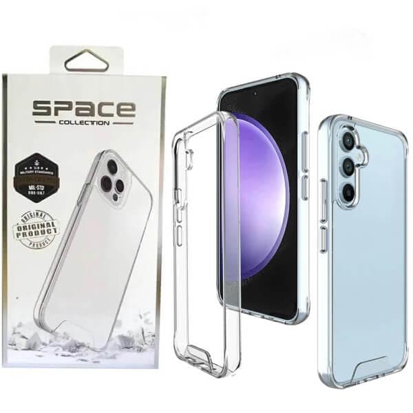 Space Clear Case For Samsung Galaxy Anti-Shock Clear Hard Transparent Shockproof Cover