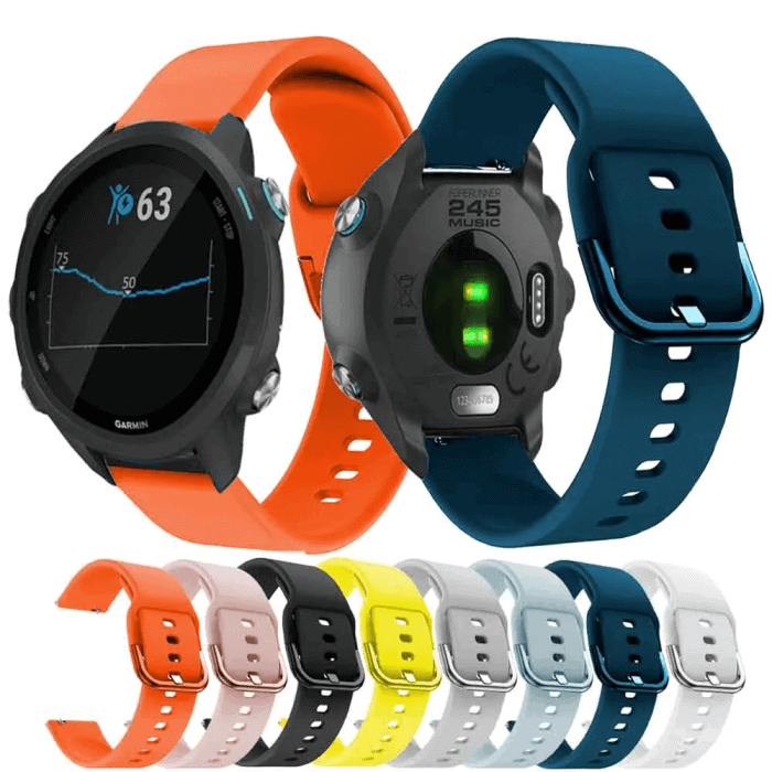 Garmin Silicone Wristband Adjustable Replacement Rubber Watch Band Kit