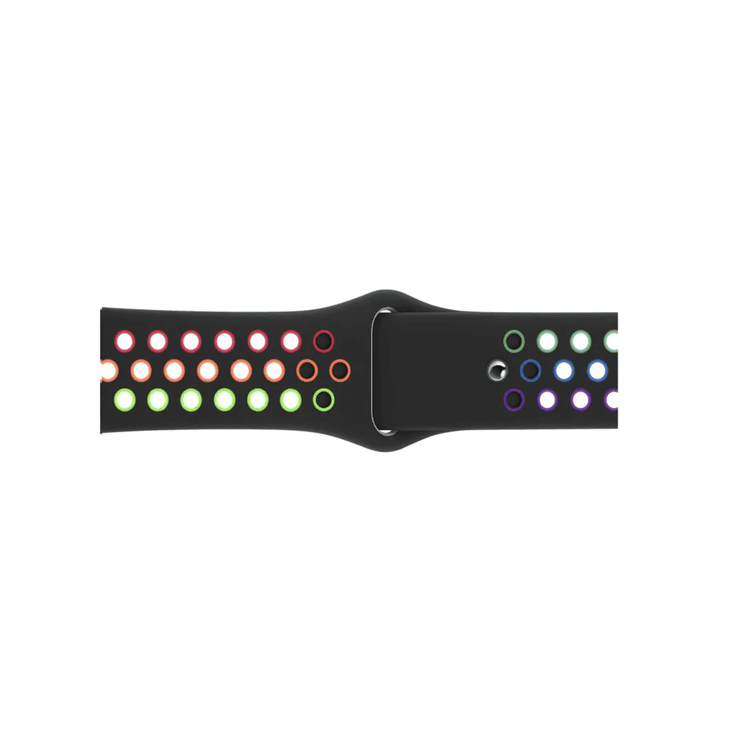 Nike Style For Samsung Galaxy Watch 7 FE 6 5 4 3 Pro Active 2 Gear S2 Silicone Wristband Adjustable Replacement Rubber Watch Band Kit
