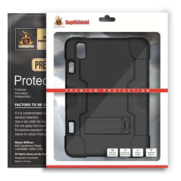 Apple iPad All Models Hybrid Fancy Shockproof Heavy Duty Kickstand Case Cover