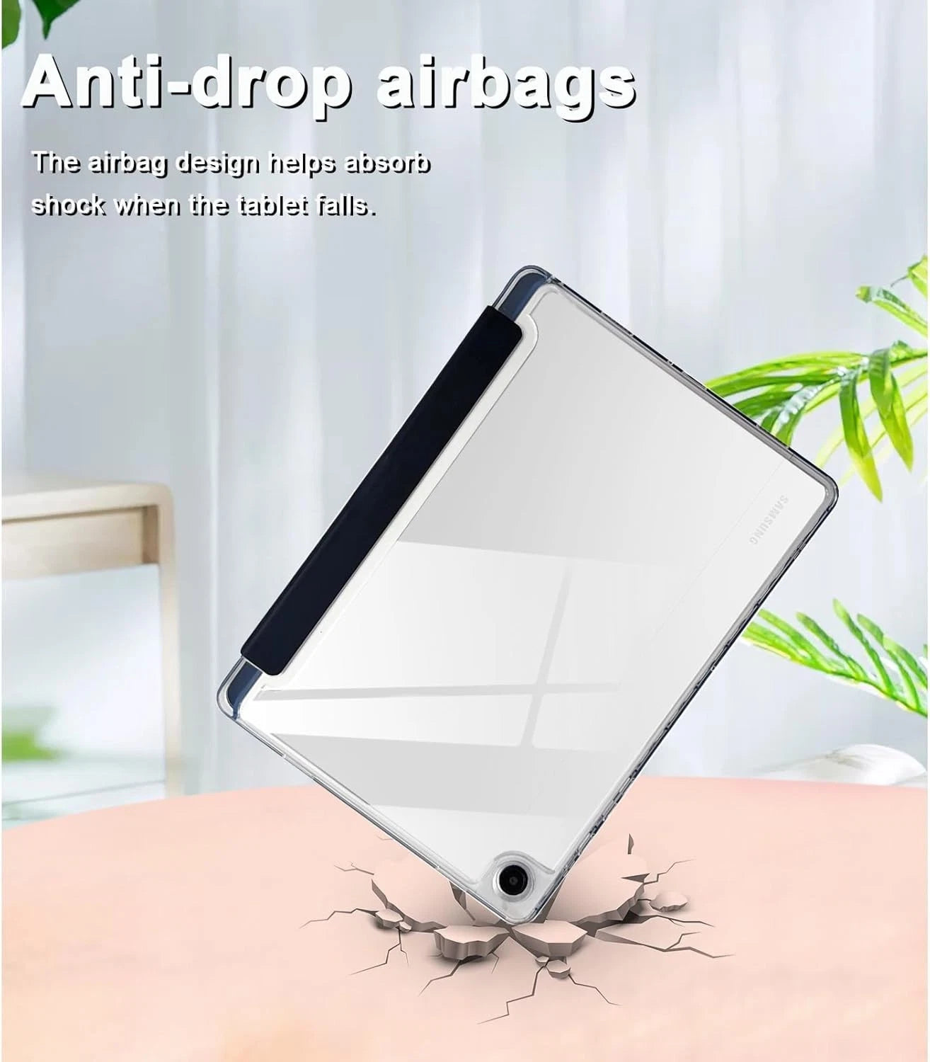 WITH PENCIL HOLDER Folio Smart Leather Magnetic Stand Case Cover For Samsung Galaxy Tab A11+ Plus / A9+ Plus