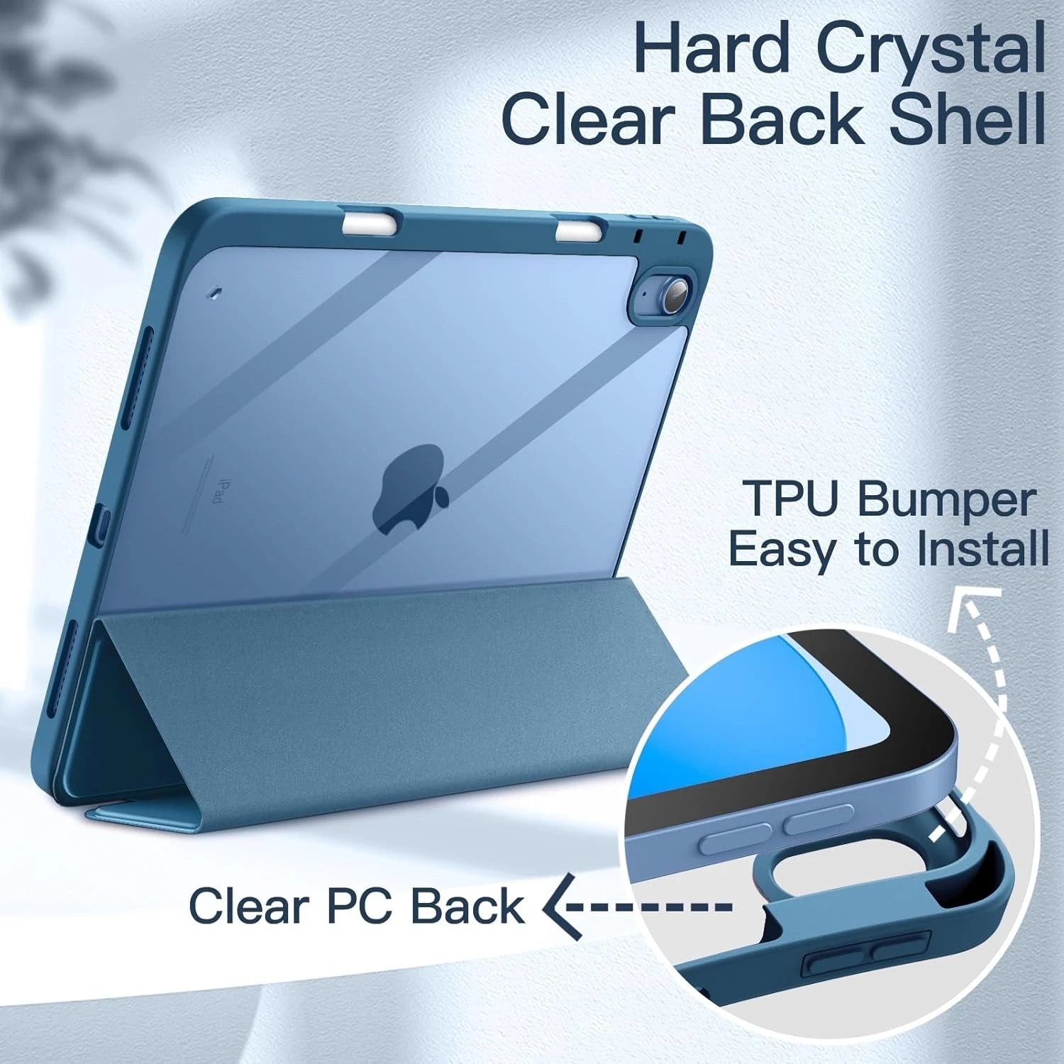 WITH PENCIL HOLDER Folio Smart Leather Magnetic Stand Case Cover For Apple iPad 10th Gen / 11th Gen (A16) 2025