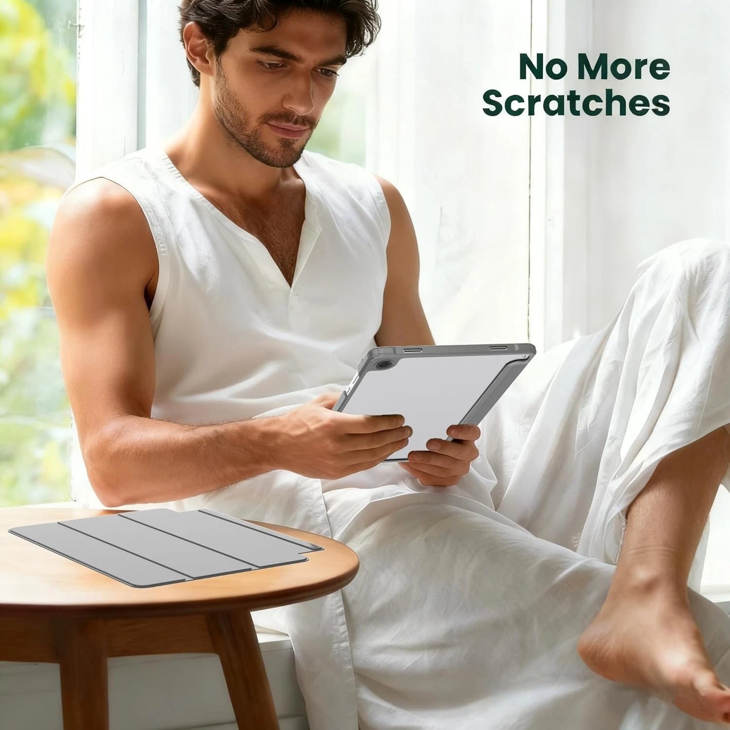 WITH PENCIL HOLDER Folio Smart Leather Magnetic Stand Case Cover For Samsung Galaxy Tab A11+ Plus / A9+ Plus