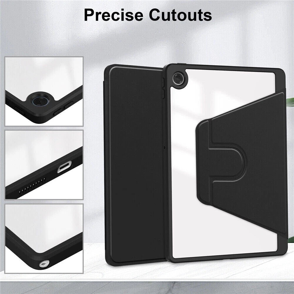 For Lenovo Tab 10.1 TB311XU TB311FU 2025 Smart Leather Rotate Stand Case Cover