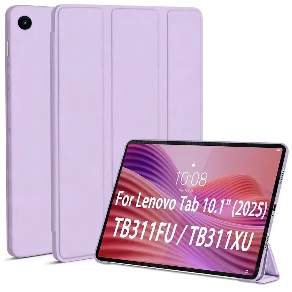 For Lenovo Tab 10.1 inch TB311FU TB311XU 2025 Smart Folio Leather Rotate Stand Case Cover