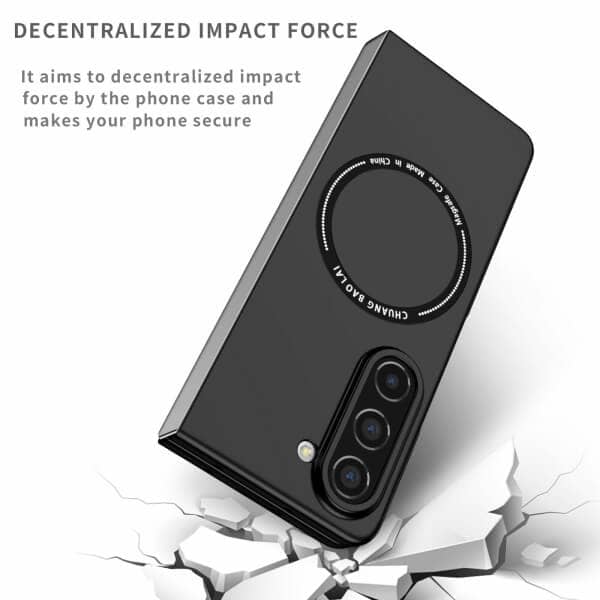 For Samsung Galaxy Z Fold 5 Magsafe Magnetic Wireless Charging Shockproof Case Cover